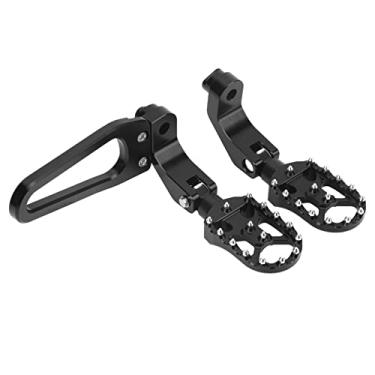 Imagem de Suporte de Apoio para Os Pés-2 Peças Pedal Traseiro do Passageiro Pedal Peg Esquerda Direita Suporte de Apoio para Os Pés para R18 2020 e Posterior (Prata)