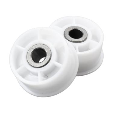 Imagem de Neeseelily 2 peças DC97-07509B Roda de polia para secadora compatível com Samsung Dryer AP4210071 2075486 DC66-00402A PS4218791 compatível com DV203AEW/XAA-0000 DV206AGS/XAA-0000 DV209AGW/XAA-000 00
