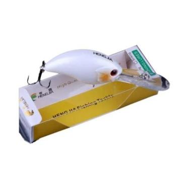 Imagem de Isca de Pesca Hengjia 13g 9cm - Crankbait Minnow com Ganchos Agudos, C