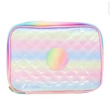 Imagem de Estojo Escolar Box Holográfico Arco-Íris Yepp Tie Die