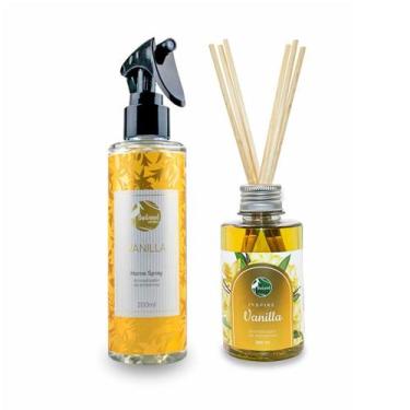 Imagem de Aromatizador Vanilla 200ml + Home Spray - Pantanal Aromas
