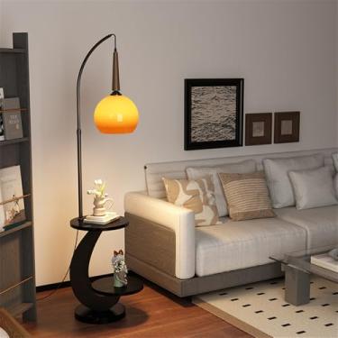 Imagem de Lâmpada De Chão Contemporânea Luxo Sala De Estar Familiar Quarto De Estudo Villa Hotel Casas Modelo LED Retro Criatividade Decorativa Luz De Pé (Estilo 38)