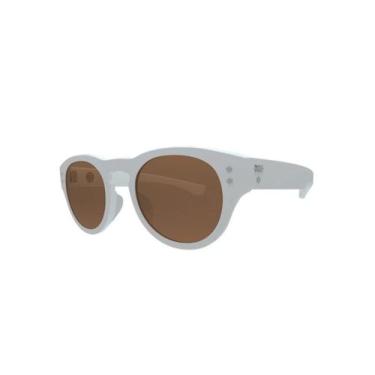 Imagem de Óculos de sol hb mavericks matte pearled white brown