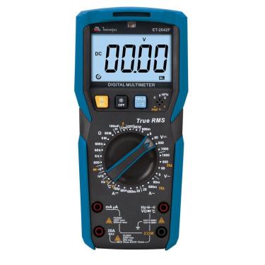 Imagem de Multímetro Digital 600v True Rms, Temperatura, Ncv/Live, Capacitância, Frequência ET-20...