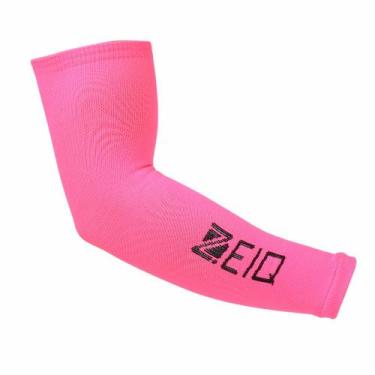 Imagem de Manguito de Compressão Zeiq Rosa Neon - Logo Preto, G
