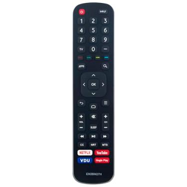 Imagem de Controle remoto de substituição EN2BN27H compatível com Smart TV Hisense 55Q7G 65Q7G 40H5040F 40H5000F 32H5500F 75H8G 55H9G 75Q8G 50H8G 40H56G 50Q7G 40H5500F 43H8G 5080F 43H5070F 40H5570F 32H5590F