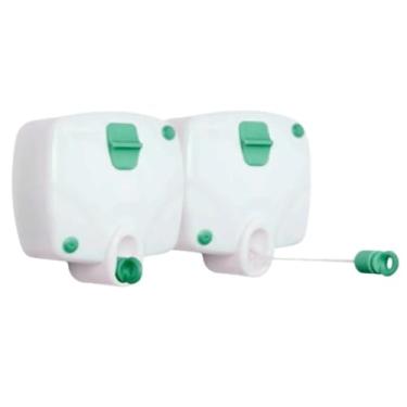 Imagem de Varal De Parede Rotoflex 2 Cordas De 5m