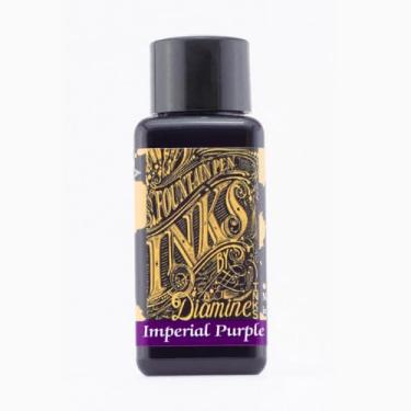 Imagem de Diamine Frasco de tinta para caneta-tinteiro roxo imperial de 30 ml