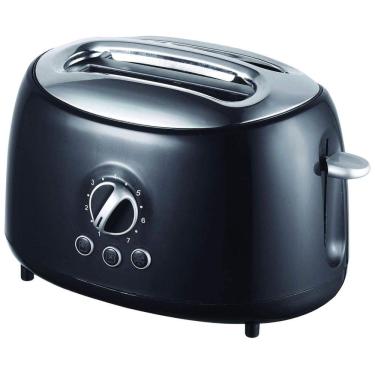 Imagem de Torradeira Elétrica de 2 Fatias com 7 Níveis de Tostagem, Aço Inoxidável, 800W, 110v, BRENTWOOD TS 270BK, Preto