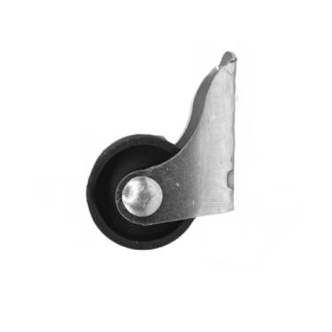 Imagem de Kit 20 Rodinhas Rodizio Fixo Para Sofá Retrátil Bicama Roda Preta Anti Risco