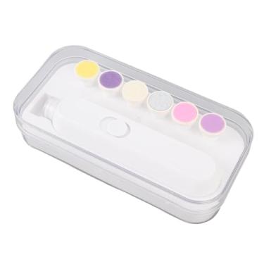 Imagem de Cortador de Unhas Elétrico para bebê, Aparador de Unhas Suave Com Luz Noturna para Recém-nascidos (Branco)