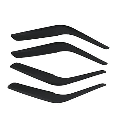 Imagem de GRCFUMO 4PCS ENTREGO DO ARMES DE ARMO DE ARMA DO ARMO DO ARMO DE ARMA, PANTEL DO PAINEL DO PAINEL SUPLUTIÇÃO, MANUS DE SUPPROTO DE SUPPROTO DA PORTA DE ESTILLING PARA X1 E84 (C (Mutual Black))