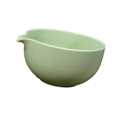 Imagem de DimyFew Cerimônia de chá feita à mão matcha tigela 560ml Matcha Mixing, tigela de chá de porcelana para família, amigos amantes de chá iniciantes, Verde