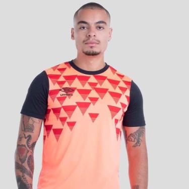 Imagem de Camiseta Umbro Diamond Diagram Coral, G