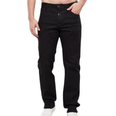 Imagem de Calça Color Masculina Ecko Jeans Bag Preta EK169 Preto-Masculino