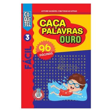 Imagem de Livro Coquetel Caça-Palavras Ouro 3