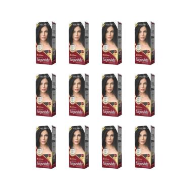 Imagem de Coloração Probelle Burguesinha 1.01 Preto Carvao-Kit C/12Un