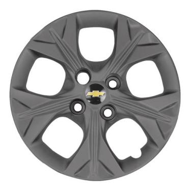 Imagem de Calota Esportiva 378CB Cubo Baixo 14 Grafite Onix Prisma Ep - Garagem 
