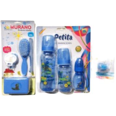 Imagem de Kit Mamadeira Petita + Kit Banho Murano Chupeta Pituca