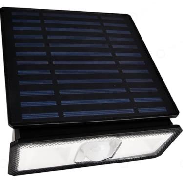 Imagem de Luminária Solar Arandela de Parede Externa com Sensor de Presença LED 5W 6500K