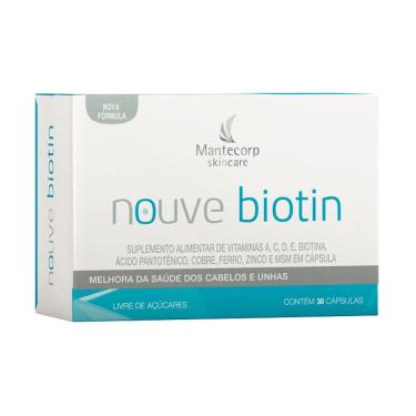 Imagem de Nouve Biotin Mantecorp com 30 Cápsulas Moles