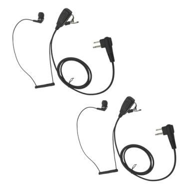 Imagem de stdgove Fone de ouvido de 2 pinos M1 Fone de ouvido com microfone Ptt para Motorola cp100 cls1410 gp300 cp200d bpr40 CLS 1110 1410 cp185 dlr1060 rdm2070d dlr1020 rrmu20400 Rdu4100 dtr700 (pacote com 2