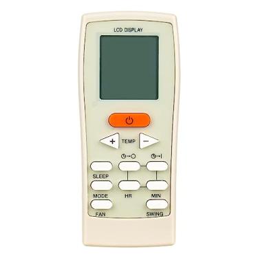 Imagem de Beyution Controle remoto de substituição GZ-12A-E1 para ar condicionado York com tela LCD digital