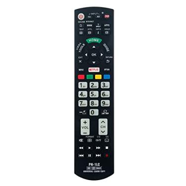 Imagem de Allimity Controle remoto substituído PN-1LC adequado para Panasonic LCD LED 3D Smart 4K Ultra HD TV com Netflix e Viera Link