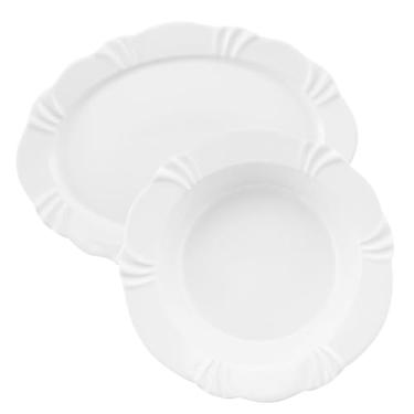 Imagem de Conjunto de Baixelas, 2 Peças, Soleil White, Oxford