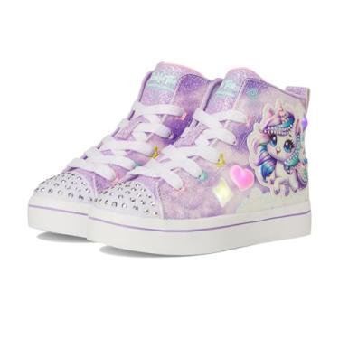 Imagem de Skechers Tênis feminino TWI-Lites 2.0 314378l (criança pequena), Lavanda/Multi, 12 Little Kid