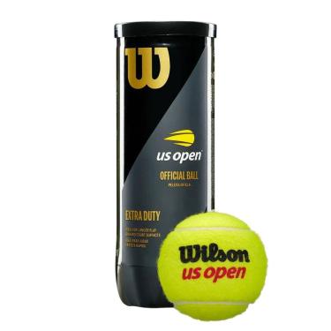 Imagem de Kit Bolas de Tennis Wilson Us Open Extra Duty WRT106200