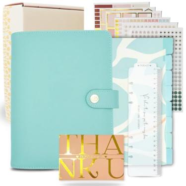 Imagem de Bossy Girl Journey Pasta planejadora vertical semanal sem data (Pistache)