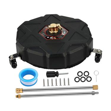 Imagem de Generic Limpador de superfícies rotativo de 13 polegadas, acessório de lavadora de alta pressão multifuncional de 1/4" com engate rápido de 2500 PSI para