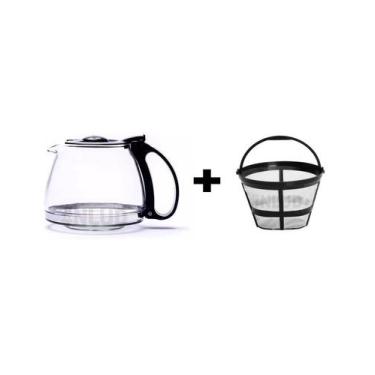 Imagem de Jarra e Filtro para Cafeteira Mondial Dolce Arome 18 Xícaras C-30 PT