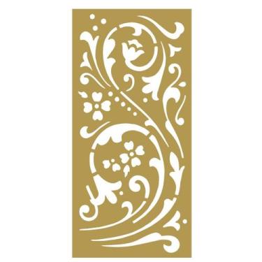 Imagem de Painel Vazado Divisória MDF Marselha Crú - Decore Painéis e Divisórias