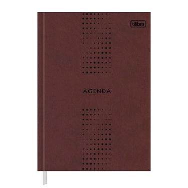 Imagem de Agenda Executiva Diária Prátika Permanente Bordô Tilibra