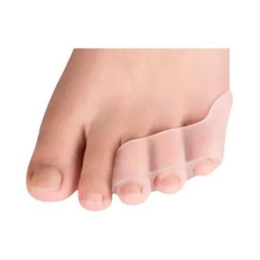 Imagem de Separador De Joanete Do Dedo Do Pé Pequeno, Três Anéis, Três Furos, Al