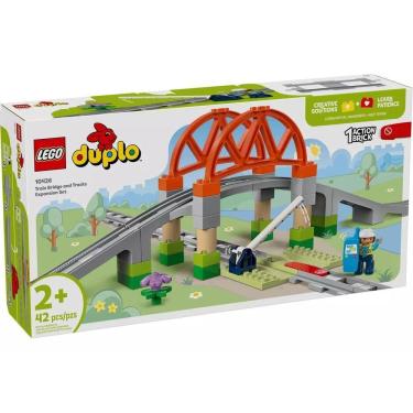 Imagem de Lego Duplo 10426 Pacote Expansão De Ponte E Trilhos De Trem