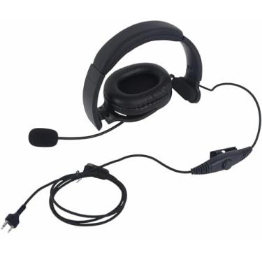 Imagem de WODASEN Fone de ouvido Walkie Talkie Over Ear com microfone Boom VOX PTT Cancelamento de ruído para Midland GXT 1000 1000g X-tra X-Talker XT CXT LXT GXT1000VP4 1050VP4 LXT600pa T51R GMRS FRS Radio