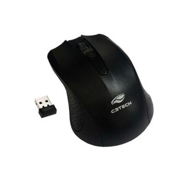 Imagem de Mouse Sem Fio Rc/nano M-w20bk C3tech