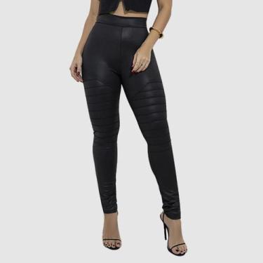 Imagem de Calça Legging Cirre Tratorada Brilho Montaria Franzida - Swiss Boutiqu