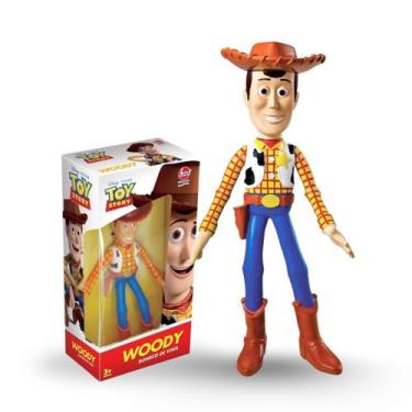 Imagem de Boneco De Vinil Woody 19cm - Toy Story - Lider - Lider Ind. e Com. de 