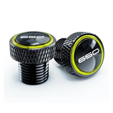 Imagem de jininshengxindianzi Compatible With Z900 Z650 Ninja650 Z900RS Z900SE Motorcycle Accessories Rear Mirror Hole Plugs Screw Bolts Cover Cap(Gold 650 W)