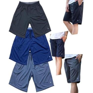 Imagem de 3 Short Bermuda Premium Dry Fit Academia Esportivo Verão Corrida 102 -