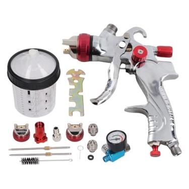 Imagem de VOMEKO HVLP Automotive Pintura Kit de pistola de pintura de 1,4 mm 1,7 mm 2,0 mm Pulverizador de alimentação por gravidade G1/4 entrada de ar para carro, Móveis Pintura Industrial