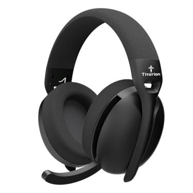 Imagem de Fone De Ouvido Headset Gamer com Fio Preto Branco USB P2/P3 Compatível Vídeogame Celular Titorion (Preto)