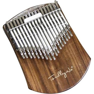 Imagem de Portátil 34 Teclas Kalimba Thumb Piano, Crianças Iluminadas Mbira Teclado Ument Para Adultos Crianças Iniciantes, Acacia Wood