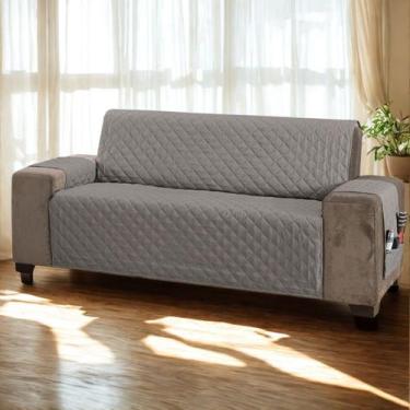 Imagem de Capa Protetora de Sofá 3 Lugares Classic Matelada Face Única - MR ENXO