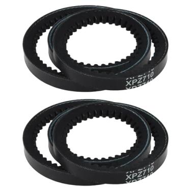 Imagem de OTOTEC 2 peças de correia de transmissão compatíveis com compactadores de placa BELLE PCEL320X PCL400E 11.0.065/110065, CR 710 mm de comprimento