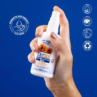 Imagem de Óleo de Girassol Spray 100mL  Hidratante Natural  Vegetal  Sem Petrola